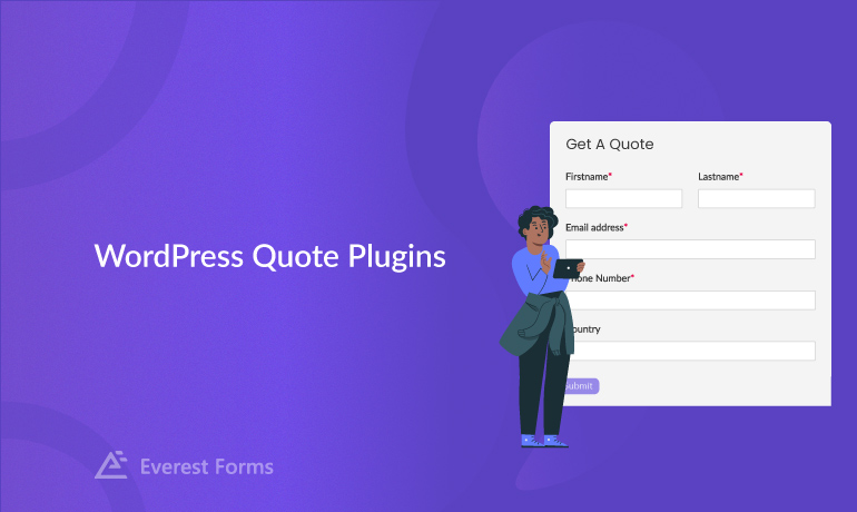 Get a Quote Form WordPress Plugins